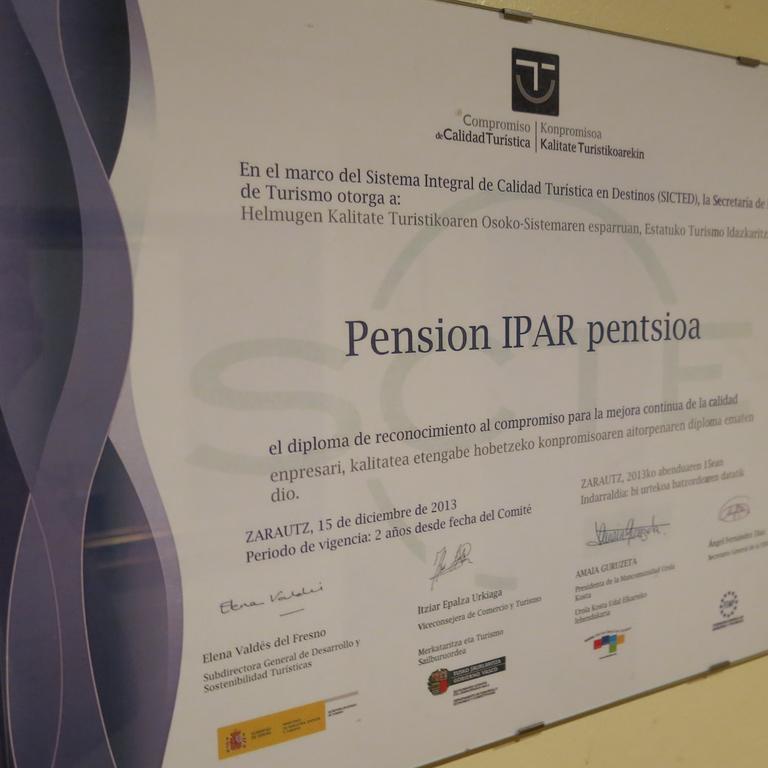 Pension Ipar Zarautz Exteriör bild